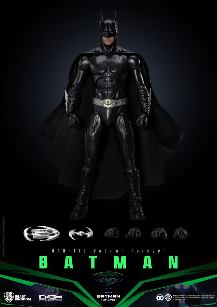 Batman - Figurine DC Comics Dynamic Action Heroes - Batman Forever 21cm boite