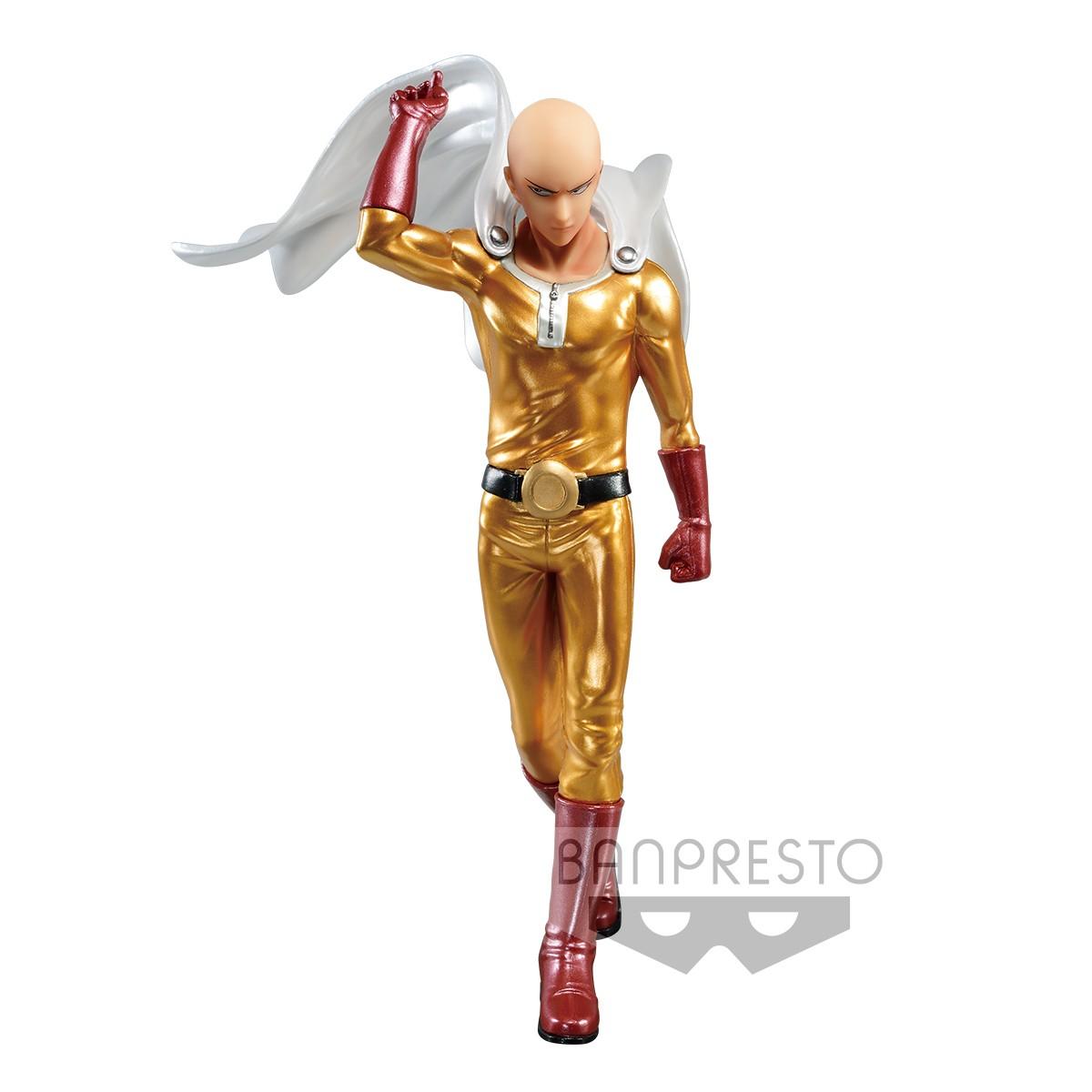 One Punch Man - Figurine de Saitama Metalic Color - Geeky Owl