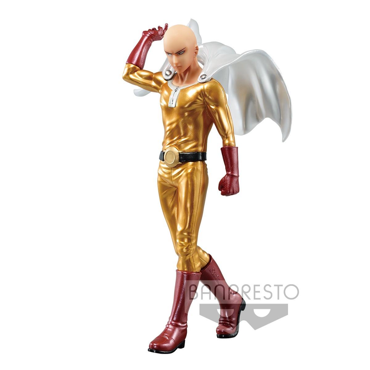 One Punch Man - Figurine de Saitama Metalic Color - Geeky Owl