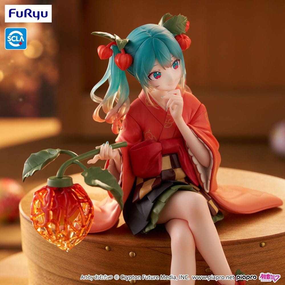 Figurine Hatsune Miku Flower Fairy Winter Cherry Ver. Furyu 15 cm