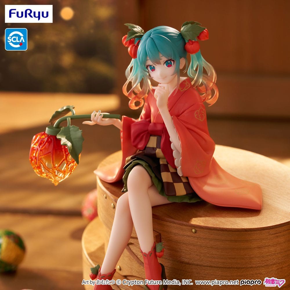 Figurine Hatsune Miku Flower Fairy Winter Cherry Ver. Furyu 15 cm