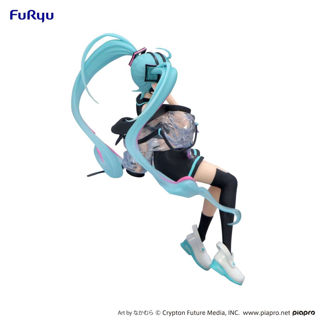 Figurine Hatsune Miku Neon Cyber 16 cm – FuRyu Noodle Stopper au style cyberpunk