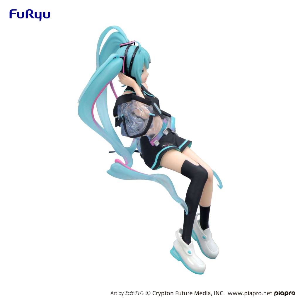 Figurine Hatsune Miku Neon Cyber 16 cm – FuRyu Noodle Stopper au style cyberpunk