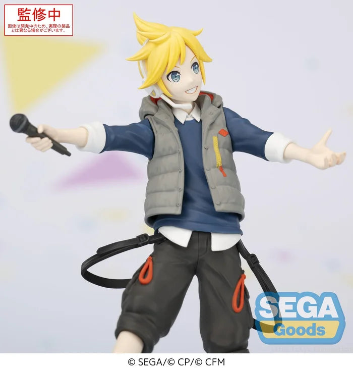 Figurine Hatsune Miku et Kagamine Len Street SEKAI Desktop x Decorate 14cm par Sega