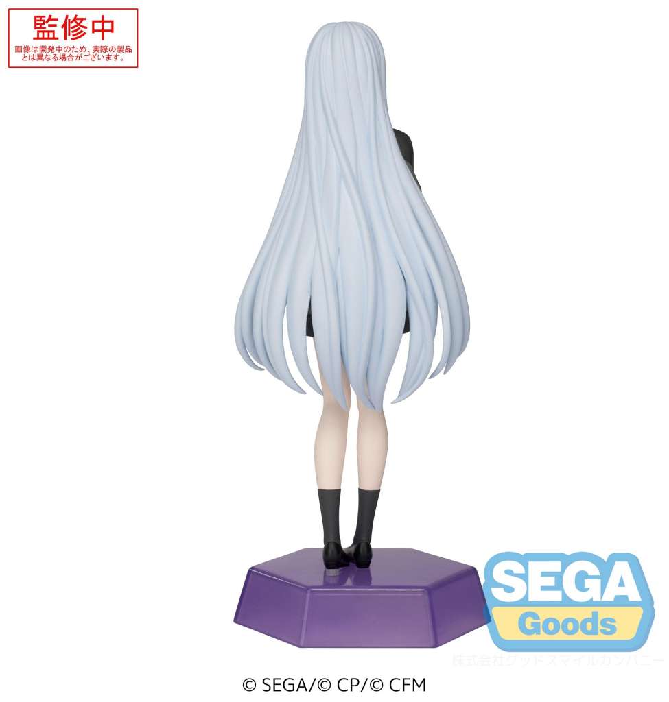 Figurine Hatsune Miku et Yoisaki Kanade Desktop x Decorate 14cm par Sega vue de dos