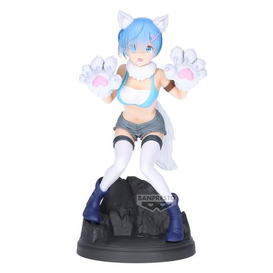 Re:Zero - Figurine Rem Monster Motion - Espresto Figure - Geeky Owl