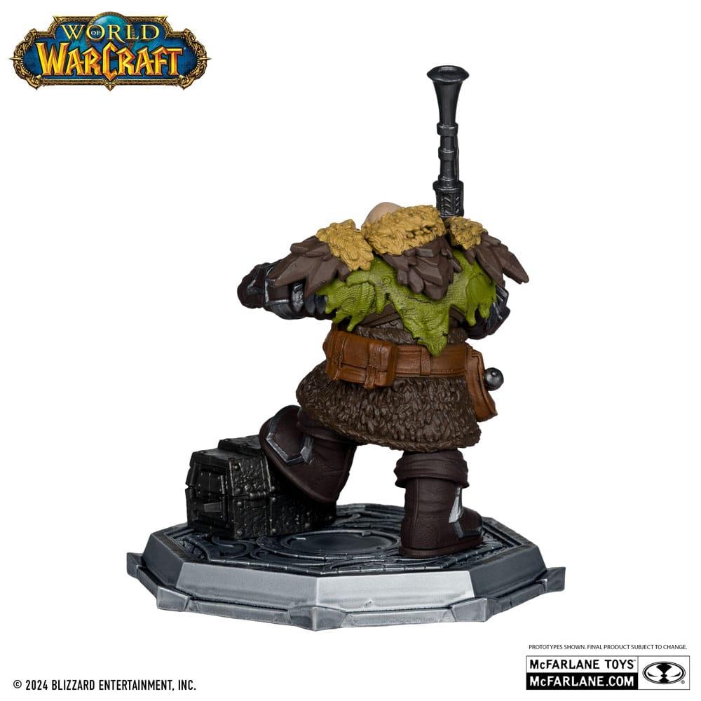 Figurine World Of Warcraft du Chasseur Nain et son loup - Mc Farlane - Geeky Owl