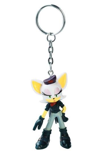 Porte-clés Sonic Prime à collectionner - Rouge the Bat - Geeky Owl
