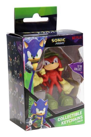 Porte-clés Sonic Prime à collectionner - Knuckles - Chapeau vert - Geeky Owl