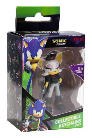 Porte-clés Sonic Prime à collectionner - Rouge the Bat - Geeky Owl
