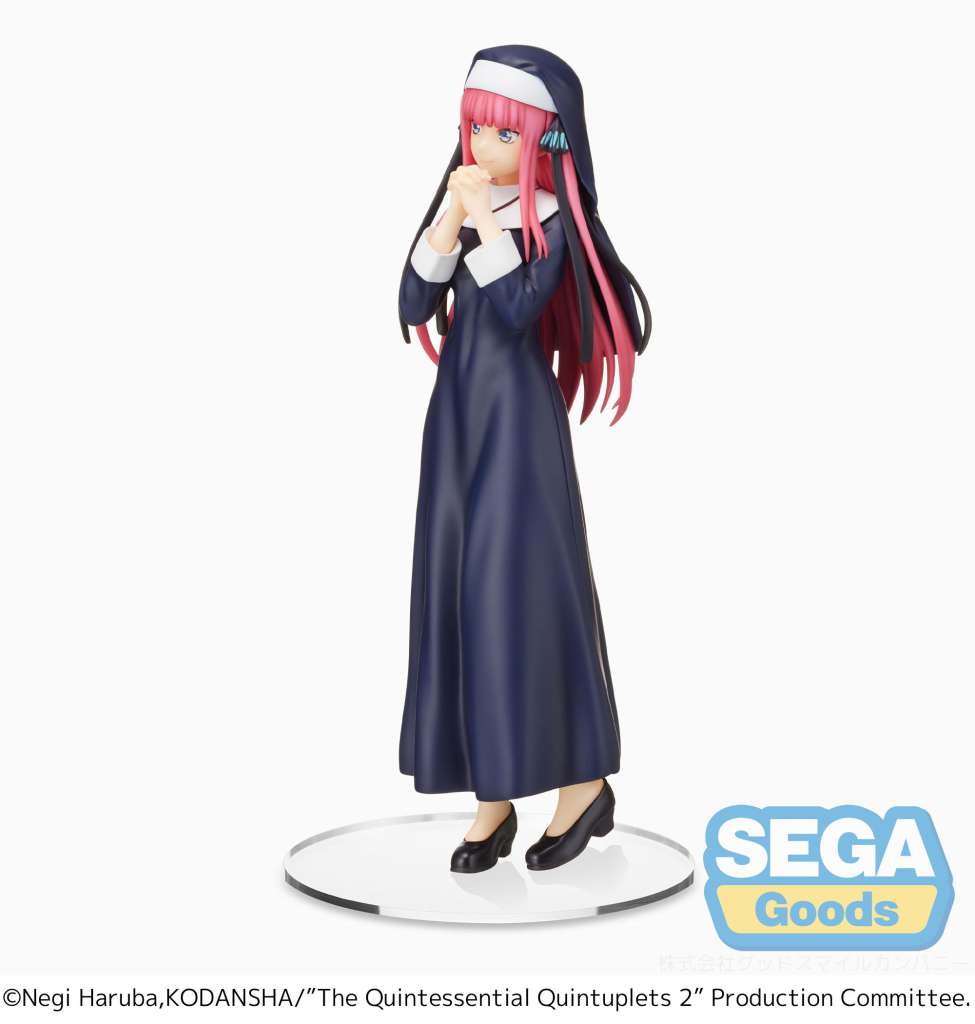Figurine Nino Nakano SPM Sega 20 cm - The Quintessential Quintuplets - Vue de profil