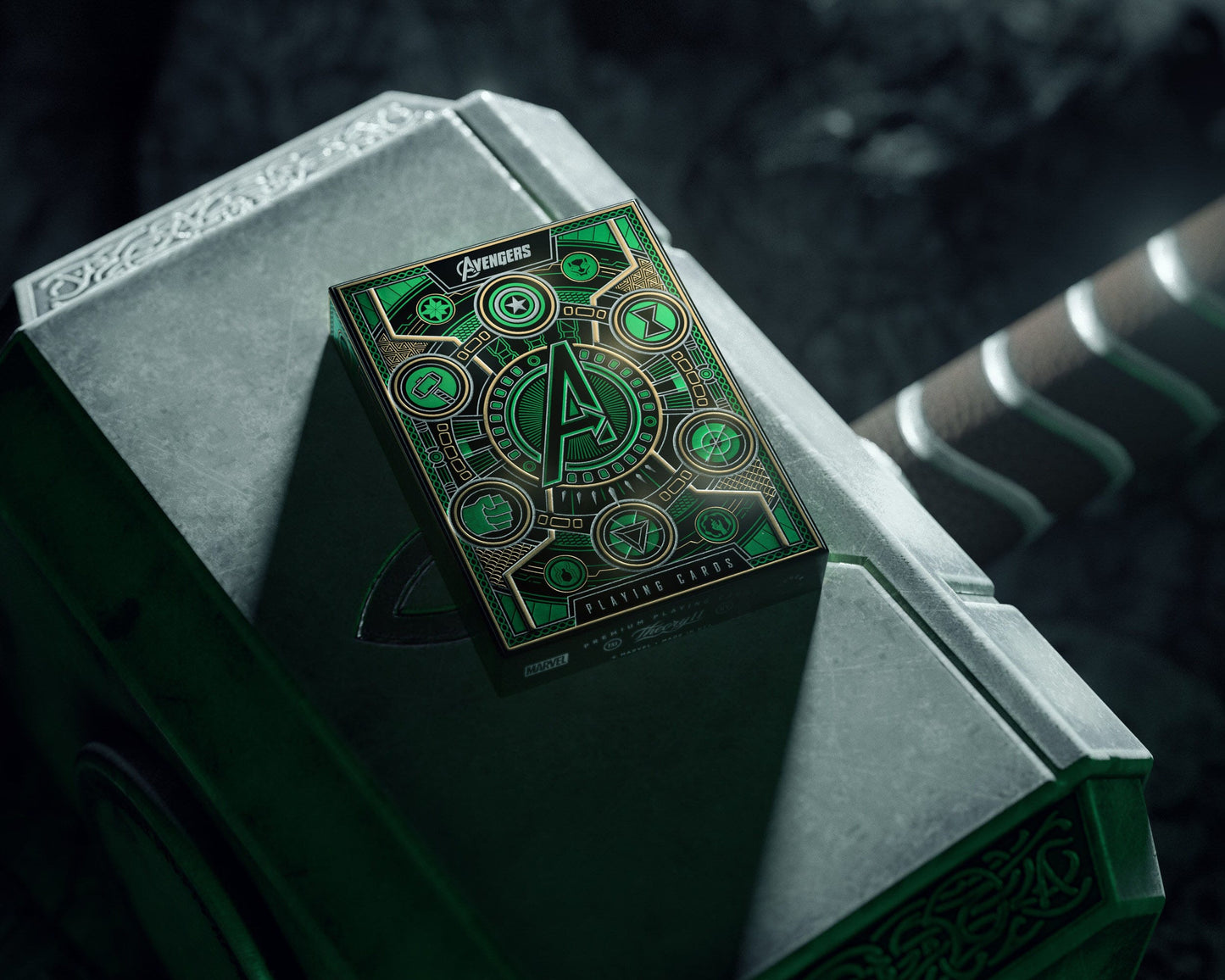 Cartes à jouer Avengers - The Infinity Saga - Green Version - Marvel