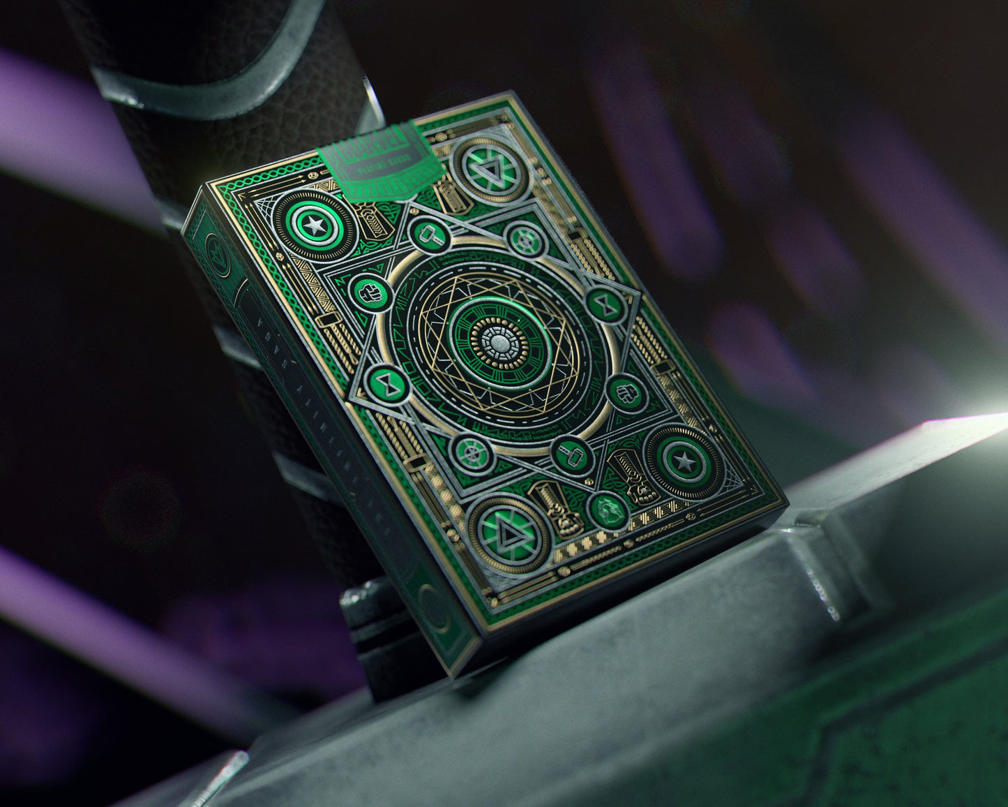 Cartes à jouer Avengers - The Infinity Saga - Green Version - Marvel