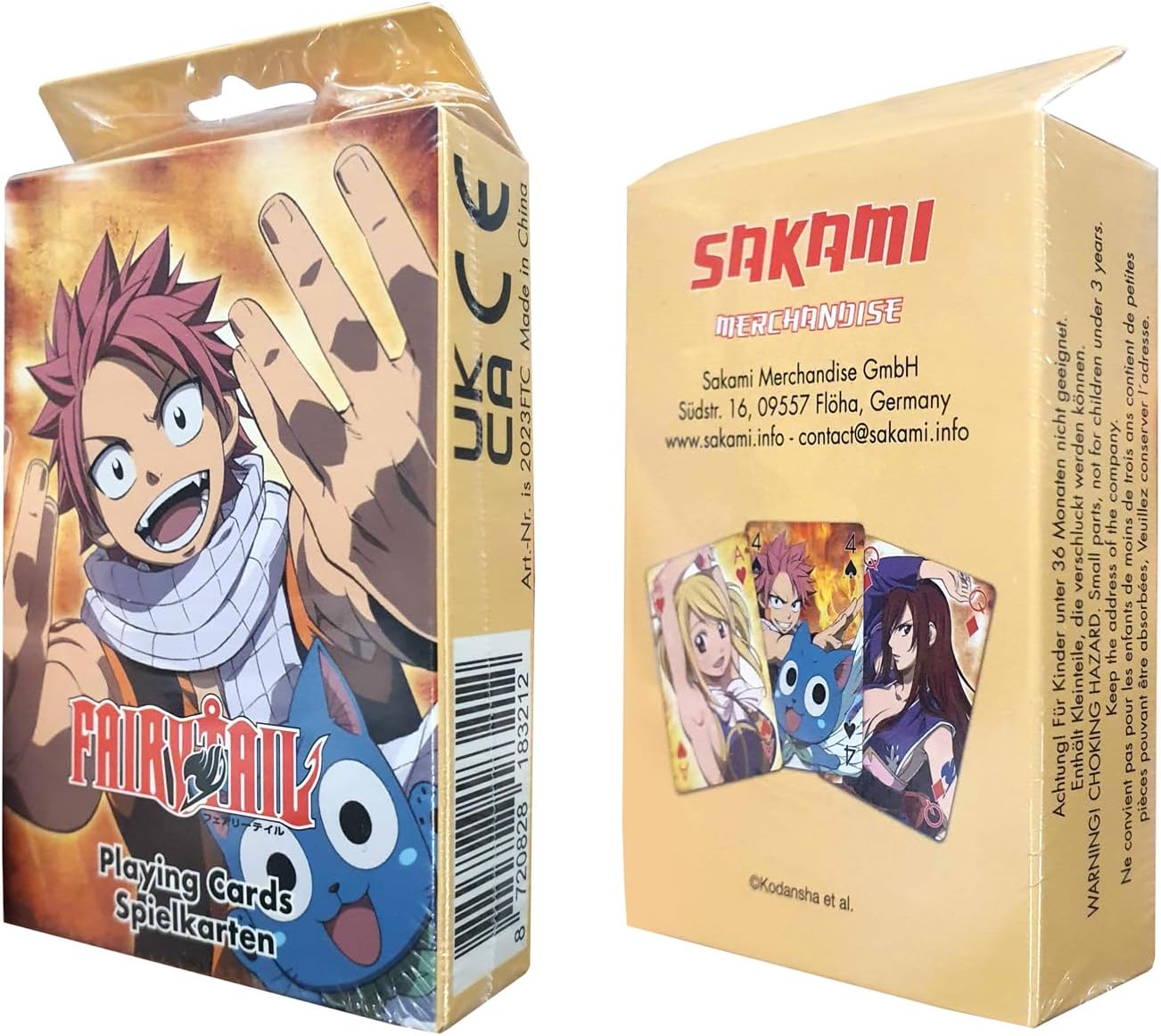 Jeu de cartes Fairy Tail