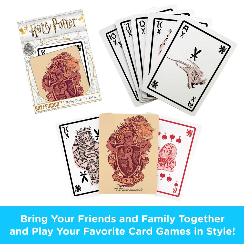 Jeu de cartes Harry Potter Gryffondor