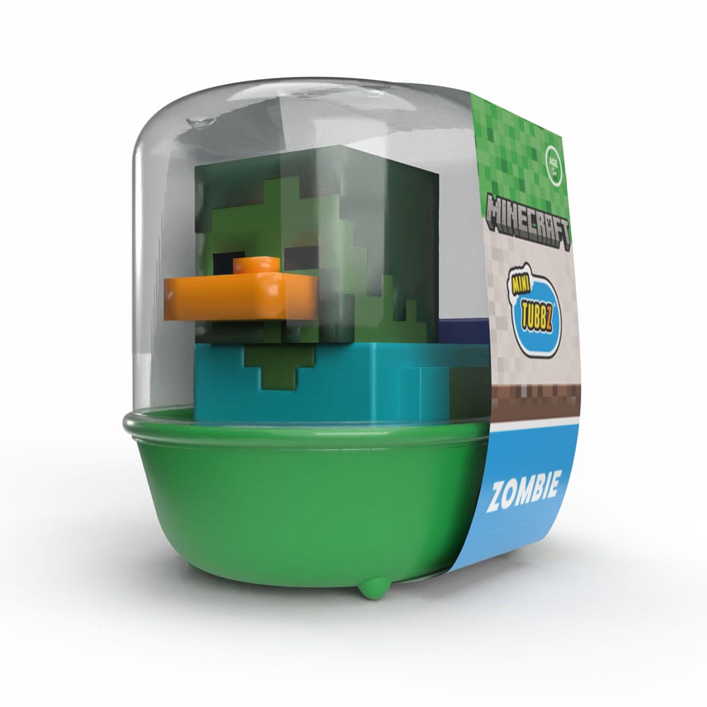 Minecraft - Zombie - Mini canard Tubbz - 5cm