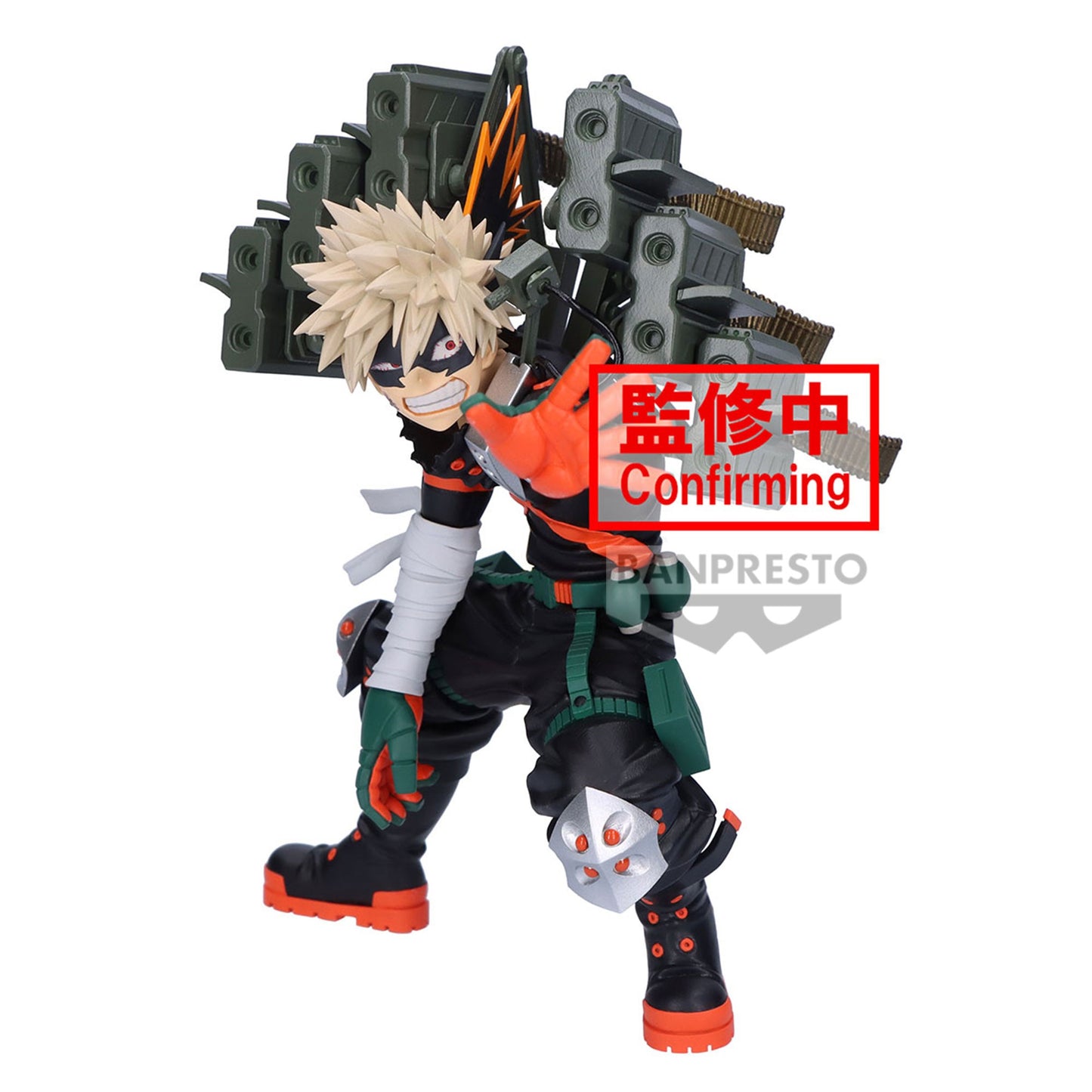 Figurine Katsuki Bakugo Ⅱ 12 cm – Banpresto – The Amazing Heroes Plus – My Hero Academia - GeekyOwl