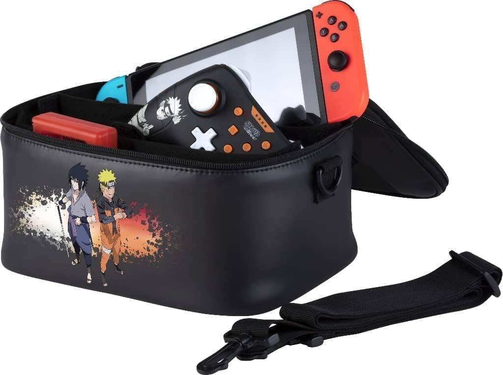 Naruto - Sac de transport Nintendo Switch Naruto et Sasuke - KONIX - Geeky Owl