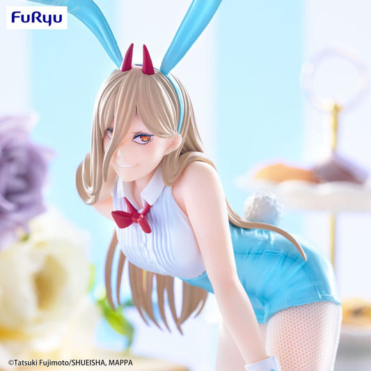 Chainsaw Man Figurine BiCute Bunnies Power Light Blue Color