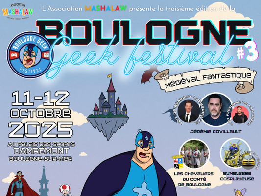 Le Boulogne Geek Festival 3ème édition (2025) - Geeky Owl