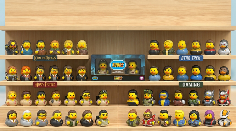 Figurine canards tubbz geek