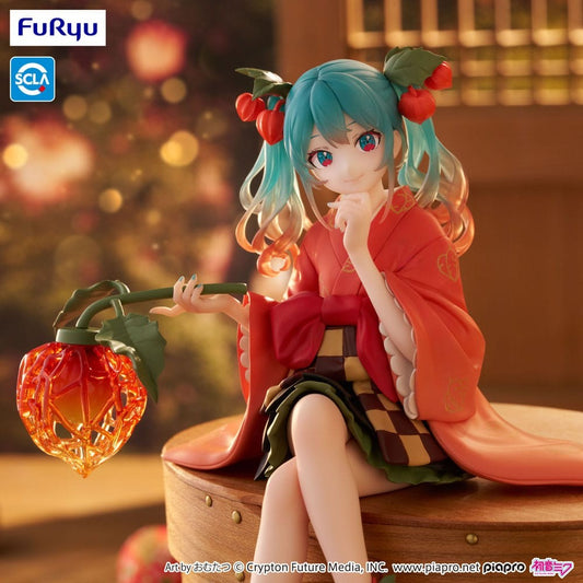 Figurine Hatsune Miku Flower Fairy Winter Cherry Ver. Furyu 15 cm