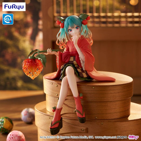 Figurine Hatsune Miku Flower Fairy Winter Cherry Ver. Furyu 15 cm