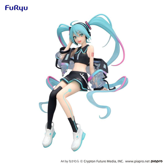 Figurine Hatsune Miku Neon Cyber 16 cm – FuRyu Noodle Stopper au style cyberpunk