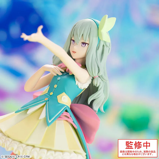 Figurine Hatsune Miku et Kusanagi Nene Desktop x Decorate 14cm par Sega visage