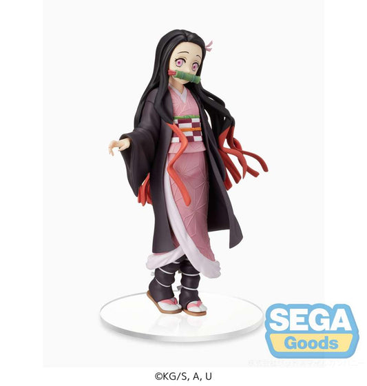 Figurine Nezuko Kamado Sibling Bond SPM 19cm par Sega – Demon Slayer