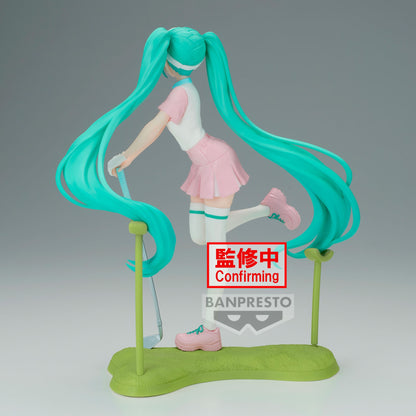 Figurine Hatsune Miku - Holiday Memories Collection - Golf Ver. (Banpresto, 20 cm)