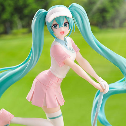 Figurine Hatsune Miku - Holiday Memories Collection - Golf Ver. (Banpresto, 20 cm)