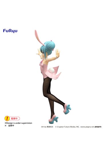 Figurine Hatsune Miku Bicute Bunnies Wink Pearl Pink Color
