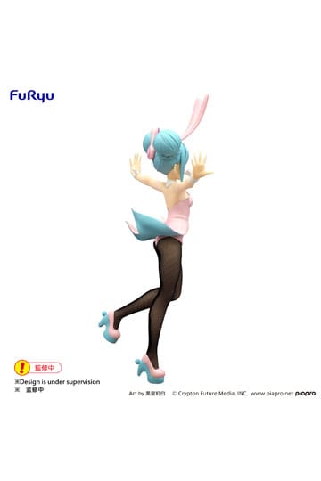 Figurine Hatsune Miku Bicute Bunnies Wink Pearl Pink Color