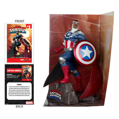 Marvel - Figurine Captain America All-New Captain America Coté