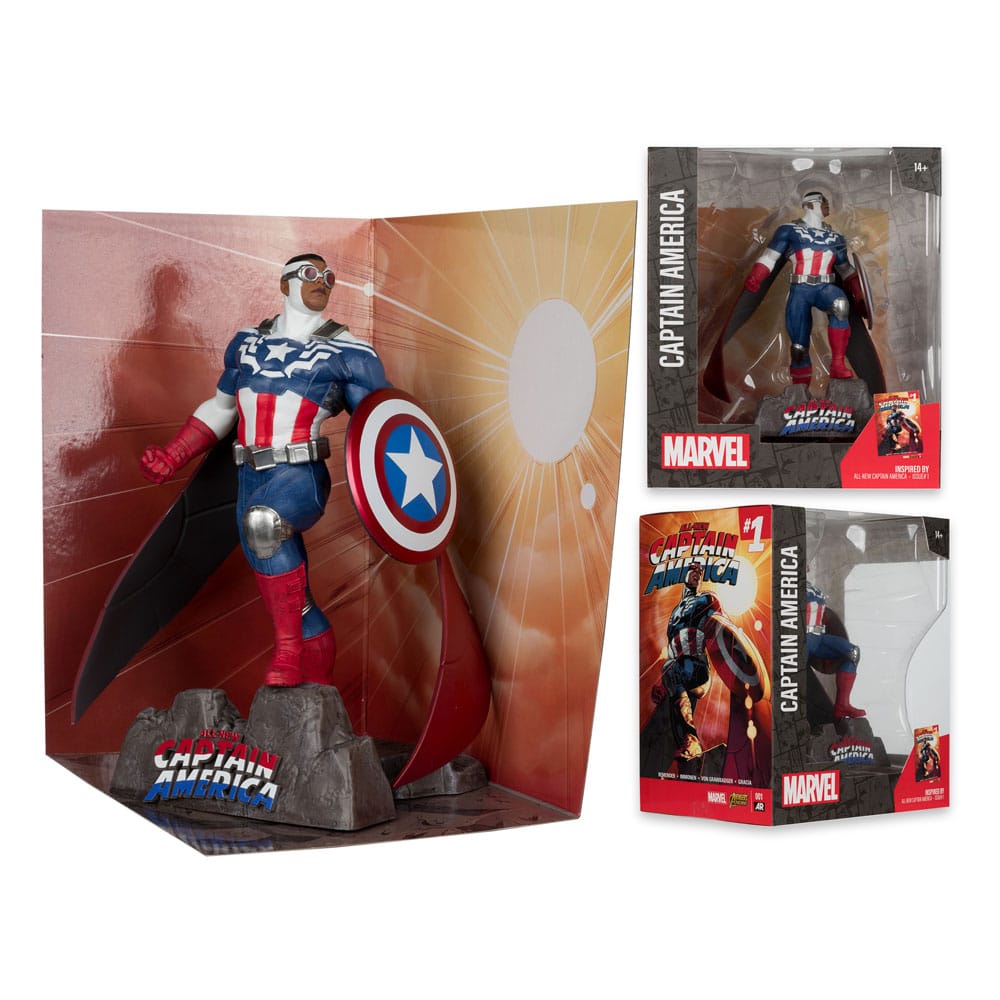Marvel - Figurine Captain America All-New Captain America boite