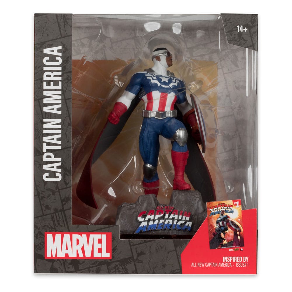 Marvel - Figurine Captain America All-New Captain America boite