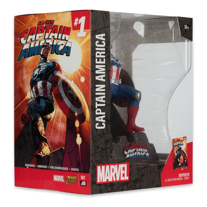 Marvel - Figurine Captain America All-New Captain America boite coté