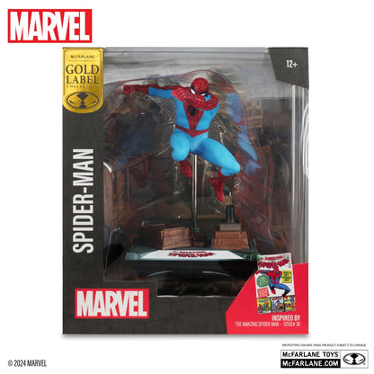 Spider-man - Figurine The Amazing Spider-Man #38 - Gold Label boite