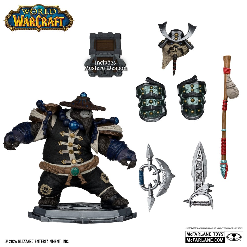 Figurine World Of Warcraft du Pandaren Moine ou Voleur - Mc Farlane