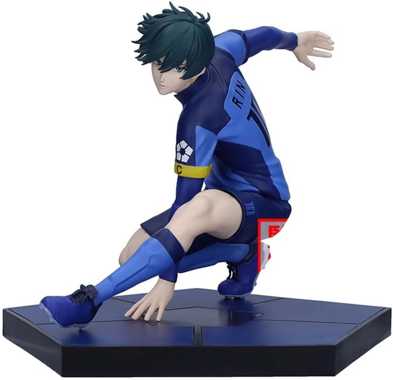 Figurine Rin Itoshi 16 cm Banpresto – personnage Blue Lock en pose dynamique - GeekyOwl