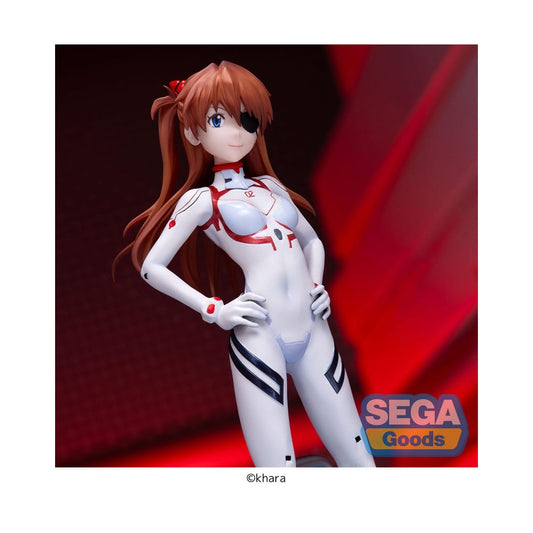 Figurine Evangelion de Asuka Shikinami Langley dans sa tenu Blanche - Geeky Owl