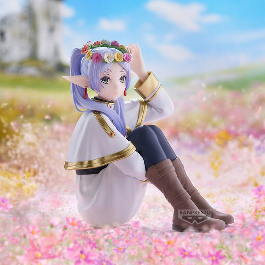 Figurine Frieren ESPRESTO Flower Crown Banpresto 13 cm issue de l’anime Beyond Journey’s End