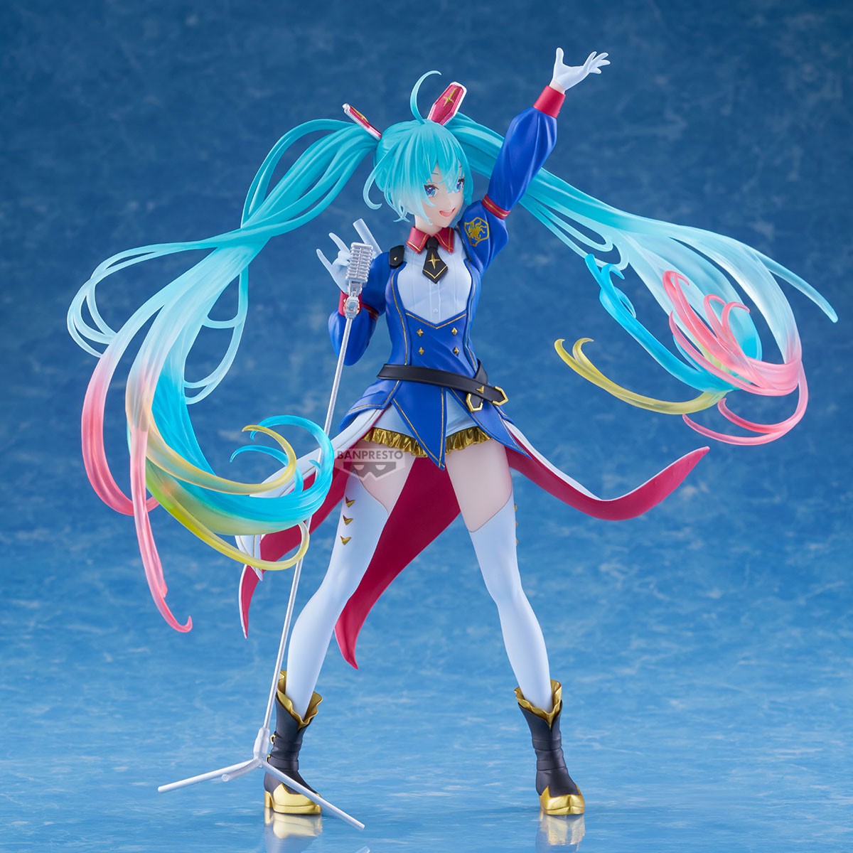 HATSUNE MIKU - Figurine Hatsune Miku x Gundam - Banpresto Evolve