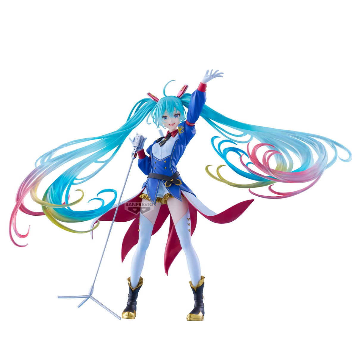 HATSUNE MIKU - Figurine Hatsune Miku x Gundam - Banpresto Evolve