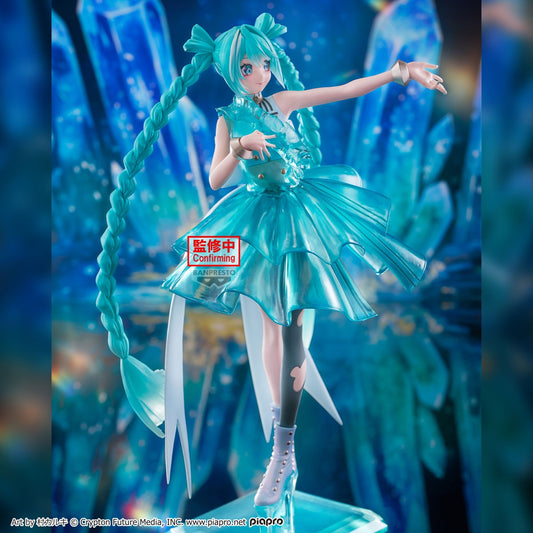 Hatsune Miku ClearLuxe Emerald Gem Banpresto 28 cm