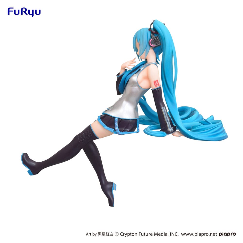 Figurine Hatsune Miku Noodle Stopper Kuroboshi Kouhaku - Furyu - 14cm