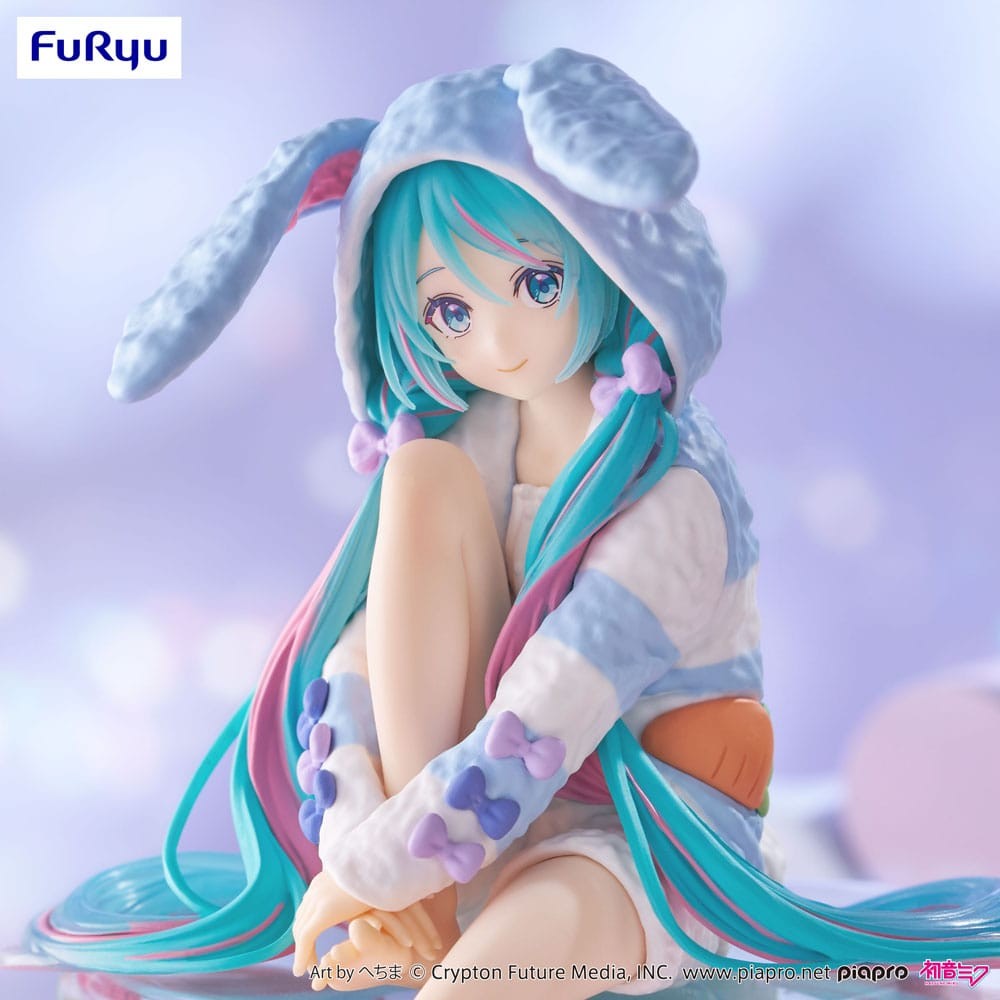 HATSUNE MIKU - Figurine Miku Pajama Blue Color - Noodle Stopper