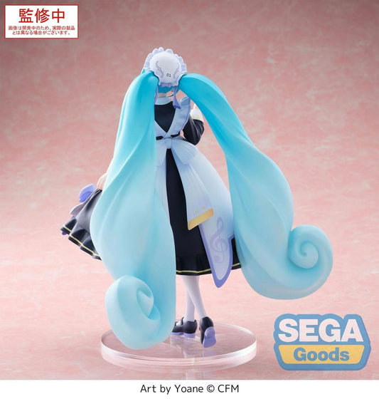 Figurine Hatsune Miku Classical Maid - Sega Luminasta 21cm