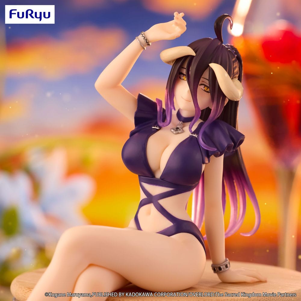 Overlord : Albedo Swimsuit Dark Purple Noodle Stopper